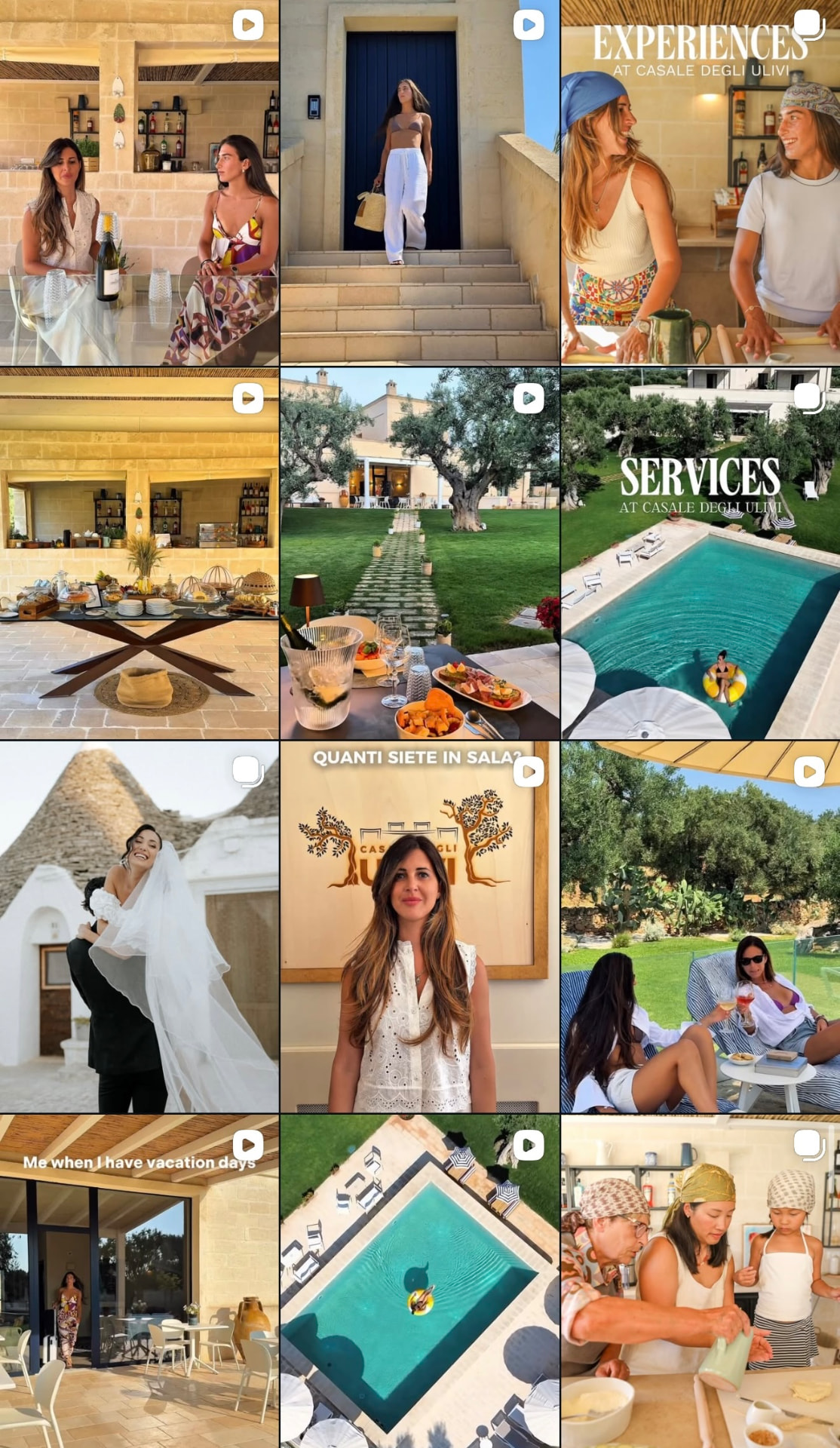 Post Instagram @_casaledegliulivi
